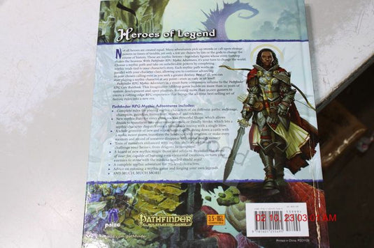 Mythic Adventures ( 2013, hardcover)