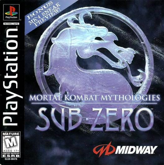Mortal Kombat Mythologies: Sub-Zero | Playstation [game only]