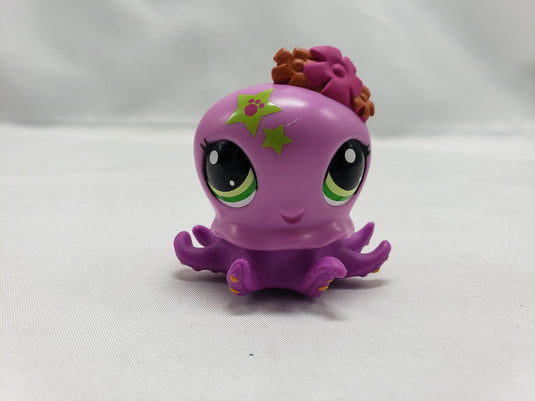 LPS Littlest Pet Shop Walkables Octopus Groves #2715 Hasbro tested WORKS