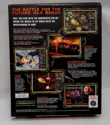 Command & Conquer Tiberian Sun + Big Box Manual & Reference Guide PC CD