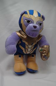 Build-A-Bear Workshop Thanos + Weapon Marvel Avengers No Sound Limited Edition