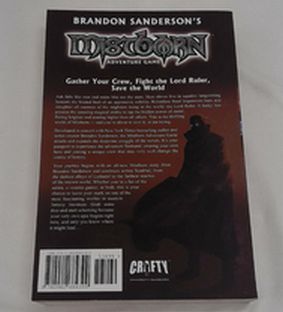 Mistborn Adventure Game By Brandon Sanderson First Printing