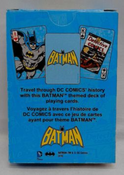 Aquarius DC Comics Retro Batman Themed Playing Cards Deck