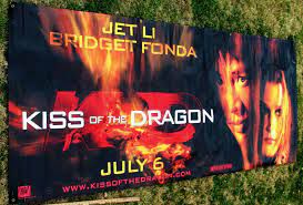 Kiss of the Dragon 10' x 4' Movie Vinyl Banner 2001