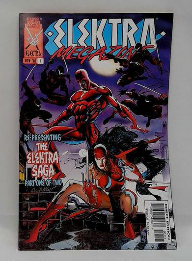 Load image into Gallery viewer, Marvel Elektra Megazine #1 1996 Marvel
