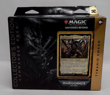 Load image into Gallery viewer, Warhammer 40,000 Tyranid Swarm Commander Deck Collector&#39;s Edition (G,Blu,R)
