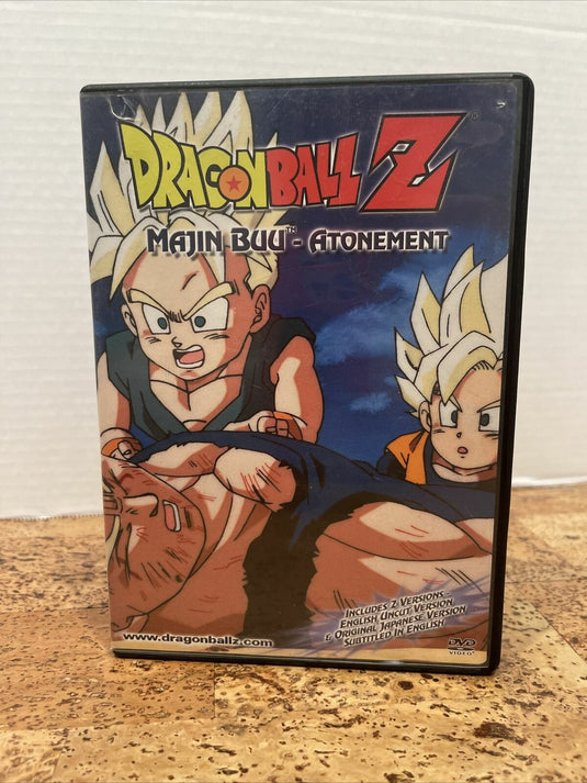 Dragon Ball Z Majin Buu Atonement New Anime DVD Funimation Release Uncut