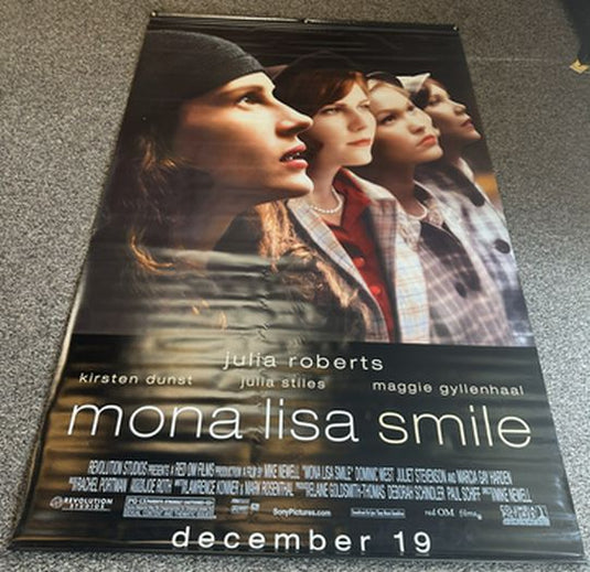 MONA LISA SMILE Vinyl Movie Banner 2000  (60" x 96")