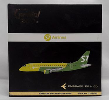 Load image into Gallery viewer, GEMINI JETS S7 SIBERIA AIRLINES EMBRAER ERJ-170 1:200 DIECAST G2SBI702
