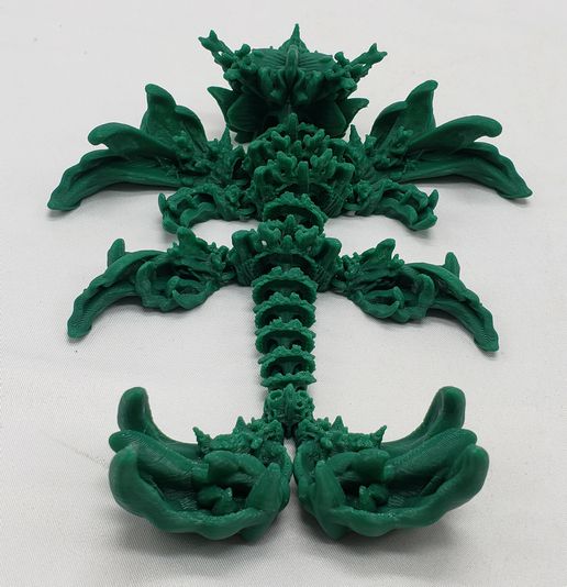 Articulated baby coral reef dragon