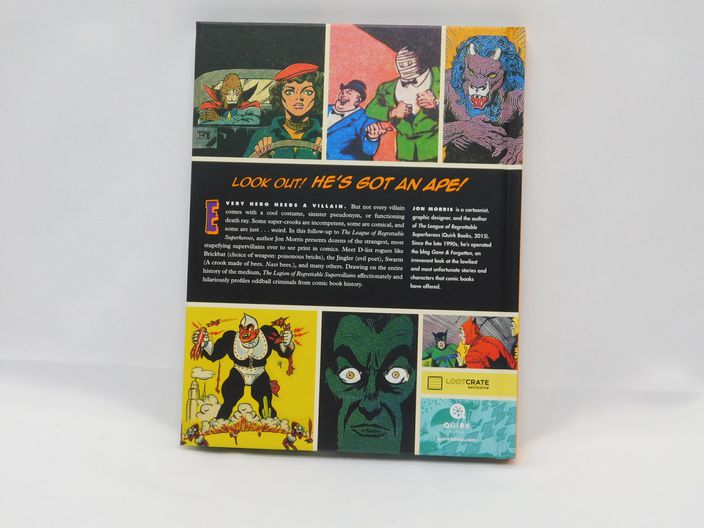 Load image into Gallery viewer, Loot Crate &quot;The Legion of Regrettable Supervillains&quot; Hardcover Book Jon Morris
