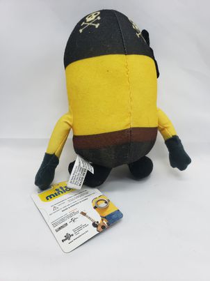Minions Despicable Me Stuart Pirate Plush Collection Toy Factory Stuffed Toy