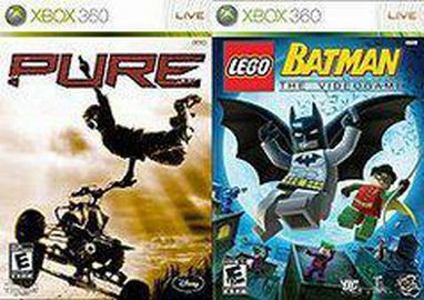 Xbox 360 LEGO Batman & Pure Double Pack [CIB]