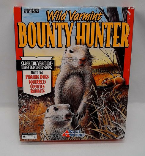 Wild Varmit Bounty Hunter PC CD Game
