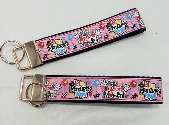 Load image into Gallery viewer, Magical 5 inch wristlet keychain
