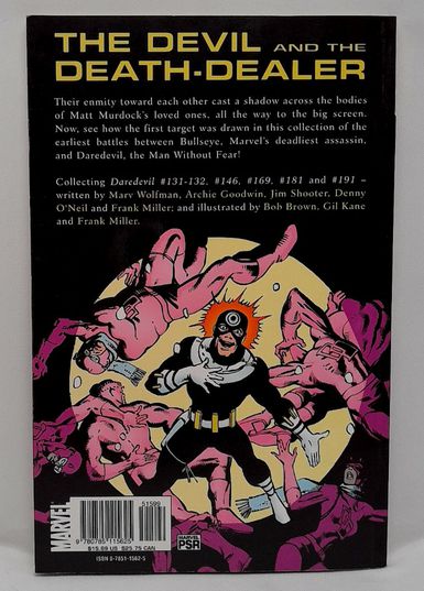 Marvel Daredevil Vs. Bullseye 1976
