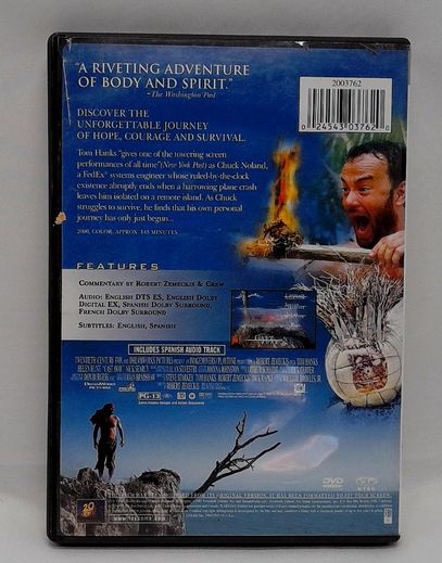 Cast Away Tom Hanks 2000 DVD