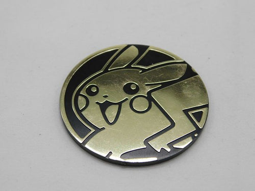 Pikachu Pokémon Coin Gold Foil JUMBO New