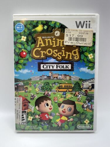 Animal Crossing: City Folk (Nintendo Wii, 2008) [CIB]