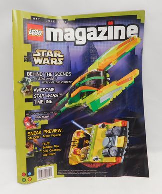 Load image into Gallery viewer, Lego Magazine May June 2002 -- Star Wars (Pre-Owned)
