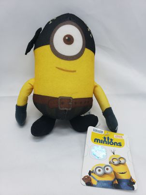 Minions Despicable Me Stuart Pirate Plush Collection Toy Factory Stuffed Toy