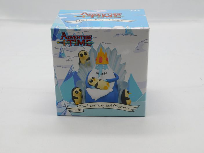 Load image into Gallery viewer, Adventure Time The Nice King And Gunter Figure Lootcrate Exclusive Ice Statue
