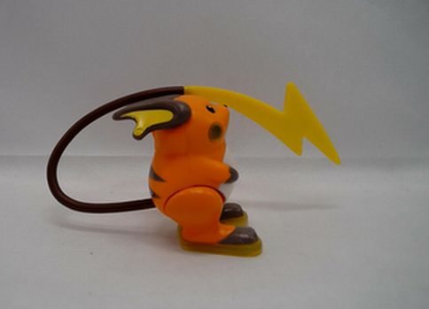 RAICHU 2.5" Figure - 1999 Pokemon Burger King Toy Light NOT Working (Pre-Owned)