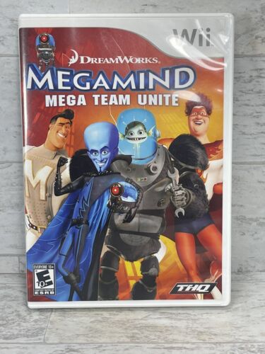 Megamind: Mega Team Unite Wii game Movie/Film [cib]