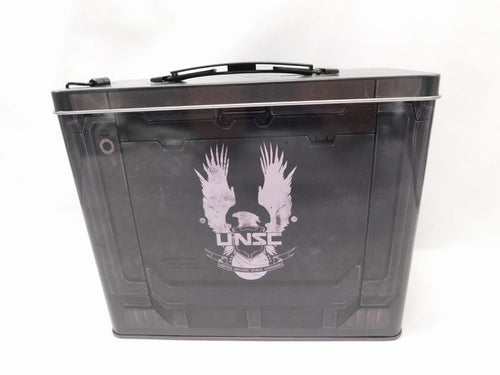 Halo 5 Ammo Tin Lunchbox Metal Box Loot Crate Exclusive UNSC