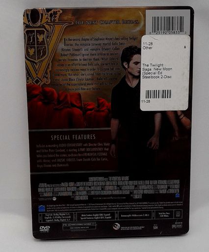 Load image into Gallery viewer, The Twilight Saga: New Moon Collector&#39;s Tin DVD 2 Disc
