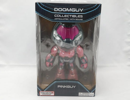 Doom Eternal Doomguy Pink Guy Marine Slayer Figure Statue 9" Articulated & Sound