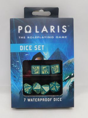 Q Workshop Polaris The Role Playing Dice Set Waterproof (New)