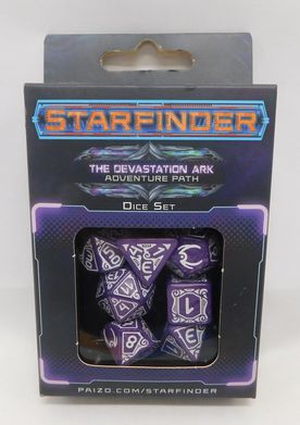 Starfinder The Devastation Ark Adventure Path Dice Set (New)