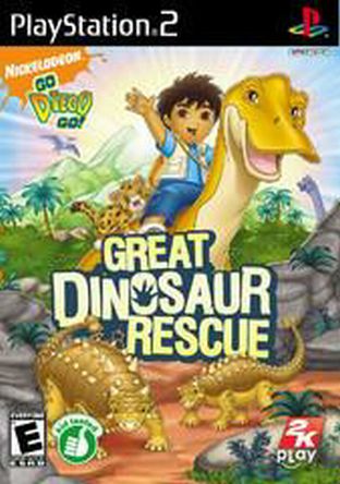 PlayStation2 Go, Diego, Go! Great Dinosaur Rescue [CIB]