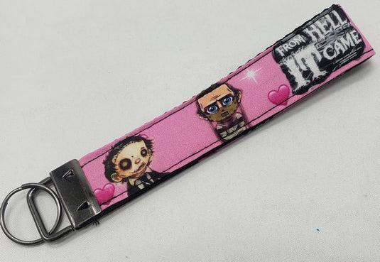 From hell it came 5.5 inch wristlet keychain