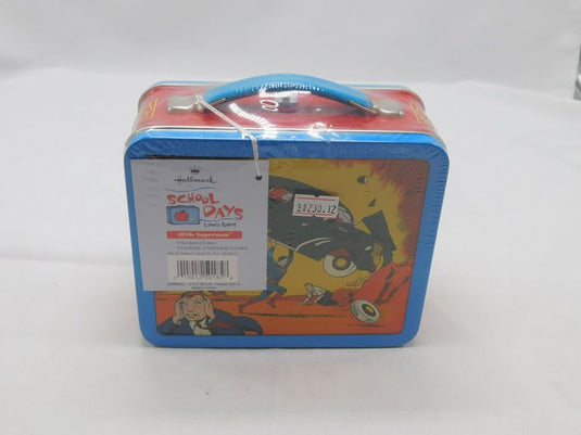 50s Superman (Hallmark School Days, 1998) Ltd. Ed. Metal Tin Lunchbox New Sealed