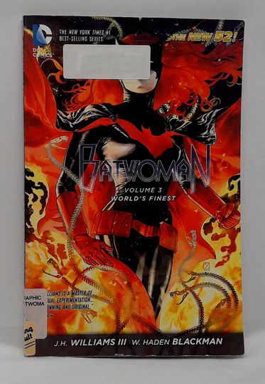 Load image into Gallery viewer, DC Comics Batwoman Vol. 3: World&#39;s Finest [The New 52]
