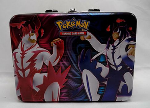 Load image into Gallery viewer, Pokemon TCG Battle Styles Collectors Chest Tin Lunchbox Spring 2021

