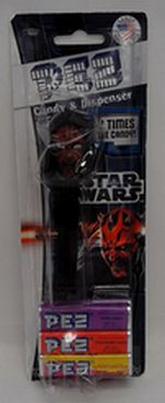 Star Wars Darth Maul Pez Dispenser In Box