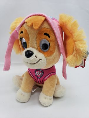 PAW Patrol Nickelodeon Skye Stuffed Animal Plush Dog 6” Action Figure Toy