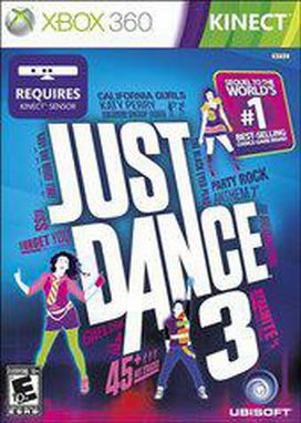 Xbox 360 Kinect Just Dance 3 [Game Only]