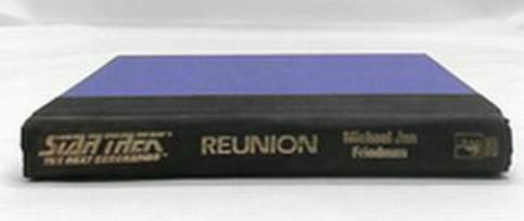 Star Trek The Next Generation Reunion Michael Jan Friedman 1991 Hardcover
