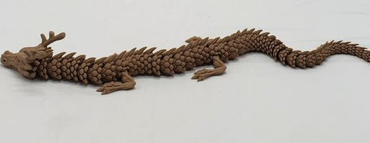 Articulated dragon wood PLA