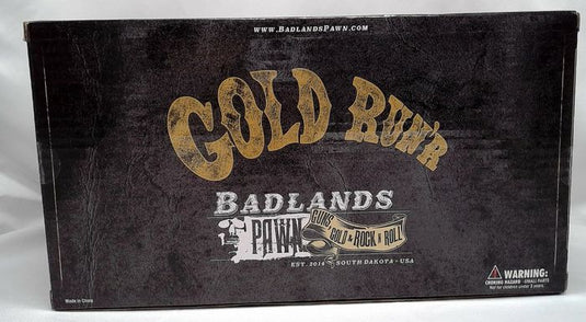 Badlands Pawn Gold Run'r Die Cast Car 1:24 Scale Rat Rod Guns Gold Rock & Roll