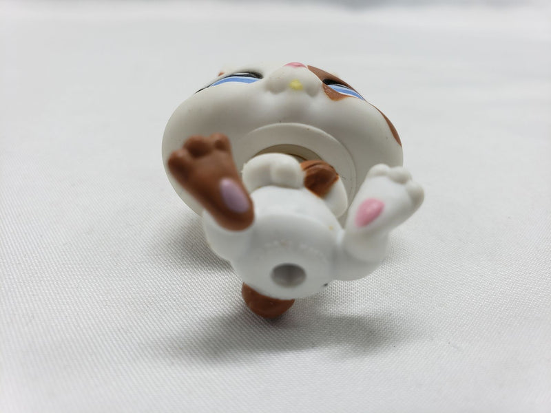 Load image into Gallery viewer, Littlest Pet Shop 1359 White Brown Spots Bunny Rabbit Baby

