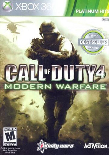 Call Of Duty 4 Modern Warfare [Platinum Hits] | Xbox 360 [CIB]