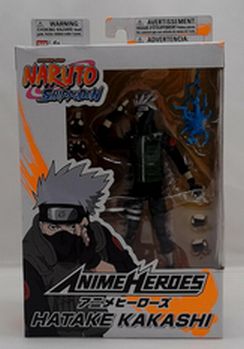 Load image into Gallery viewer, Naruto Shippuden Anime Heroes Hatake Kakashi - Bandai 6&quot; Action Figure (Used)
