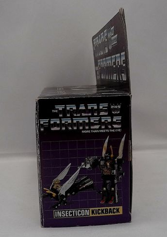Transformers Insecticon: Kickback G1, Vintage 1985 Opened [CIB]