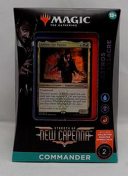 Load image into Gallery viewer, Magic: Streets of New Capenna Commander Deck Maestros Massacre (Blu, Bla,R)
