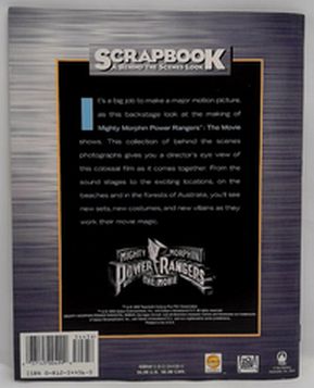 Load image into Gallery viewer, Mighty Morphin Power Rangers The Movie Scrapbook (Pre-Owned)
